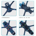Axisflying 5 SE Racing Drone 5inch Frame Assembly RC Drones Accessories